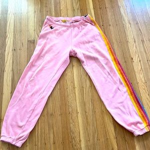 Aviator Nation Pink Sweatpants - Women’s Size L
